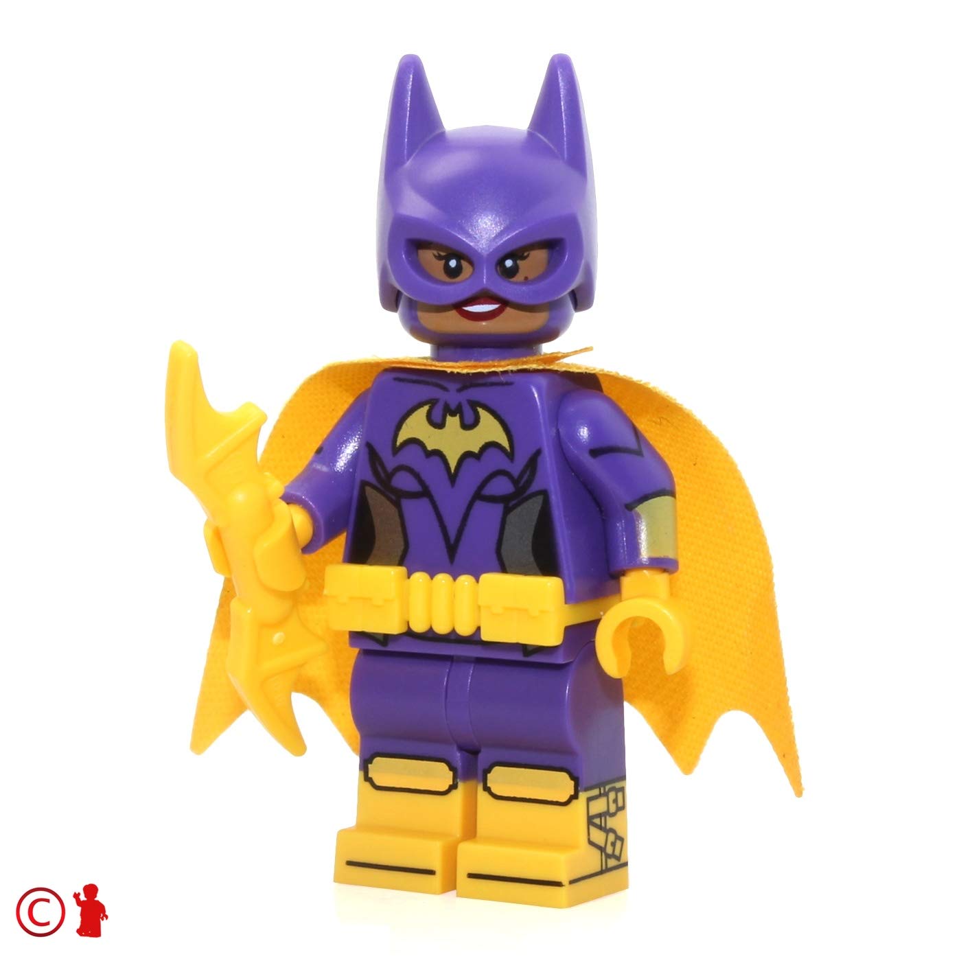 LEGO Batman Movie Batgirl Minifigure with Batarang (2016) | Authentic LEGO