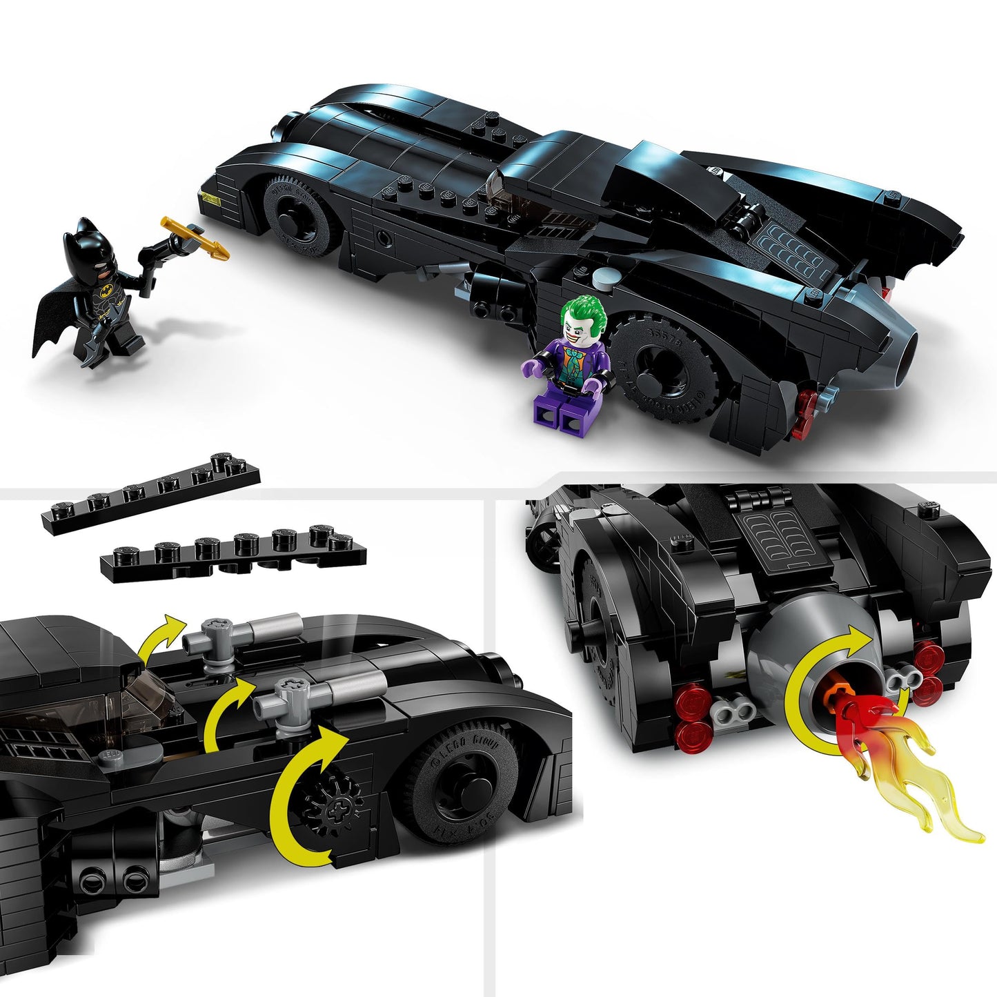 LEGO Batmobile: Batman vs. The Joker Chase (76224) – 1989 Batman Car Playset