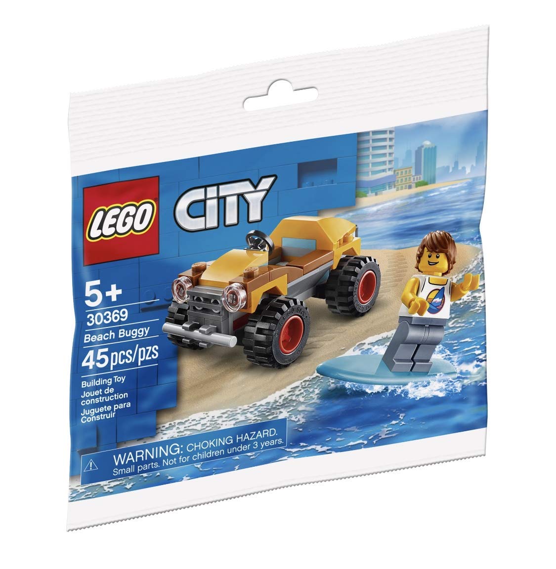 LEGO 30369 Beach Buggy (45 Pcs) – City Theme Polybag