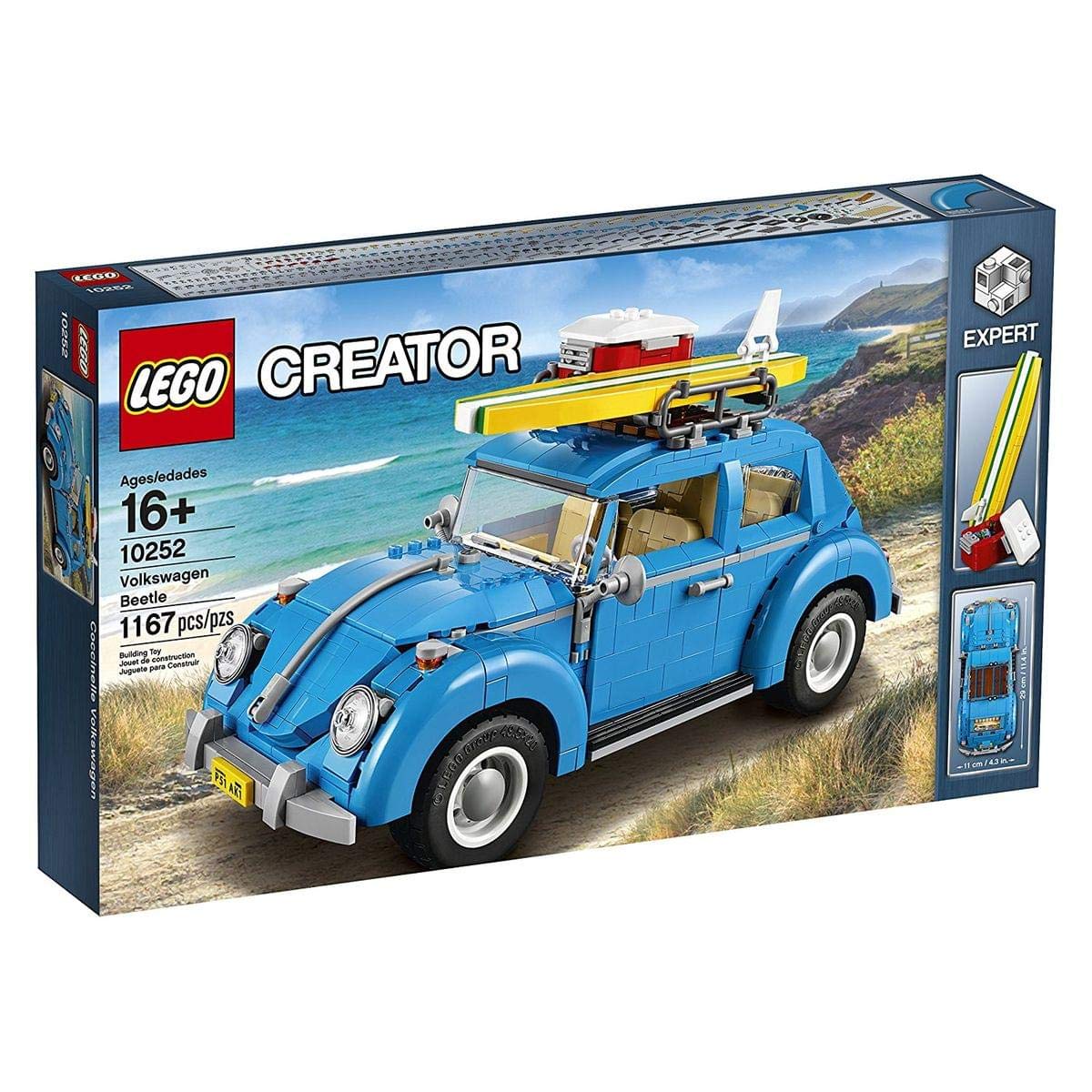LEGO Creator Expert Volkswagen Beetle 10252 – 1167-Piece Model