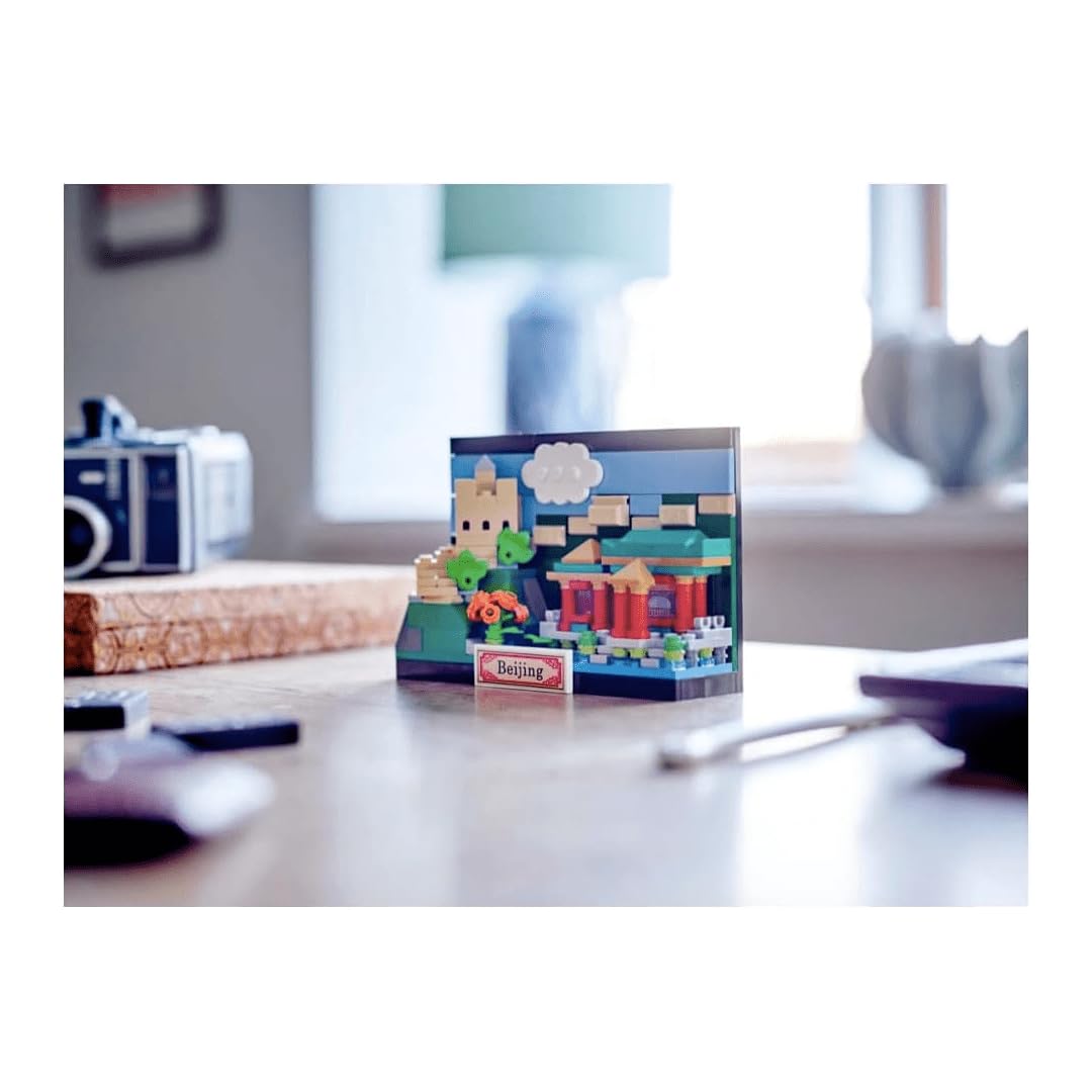 LEGO Beijing Postcard Set - 276 Pieces (40654) | Build & Display Beijing Landmarks