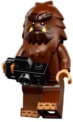 LEGO Series 14 Minifigure Bigfoot – Collectible Figure with Display Base