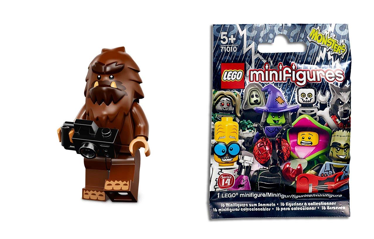 LEGO Series 14 Minifigure Bigfoot – Collectible Figure with Display Base