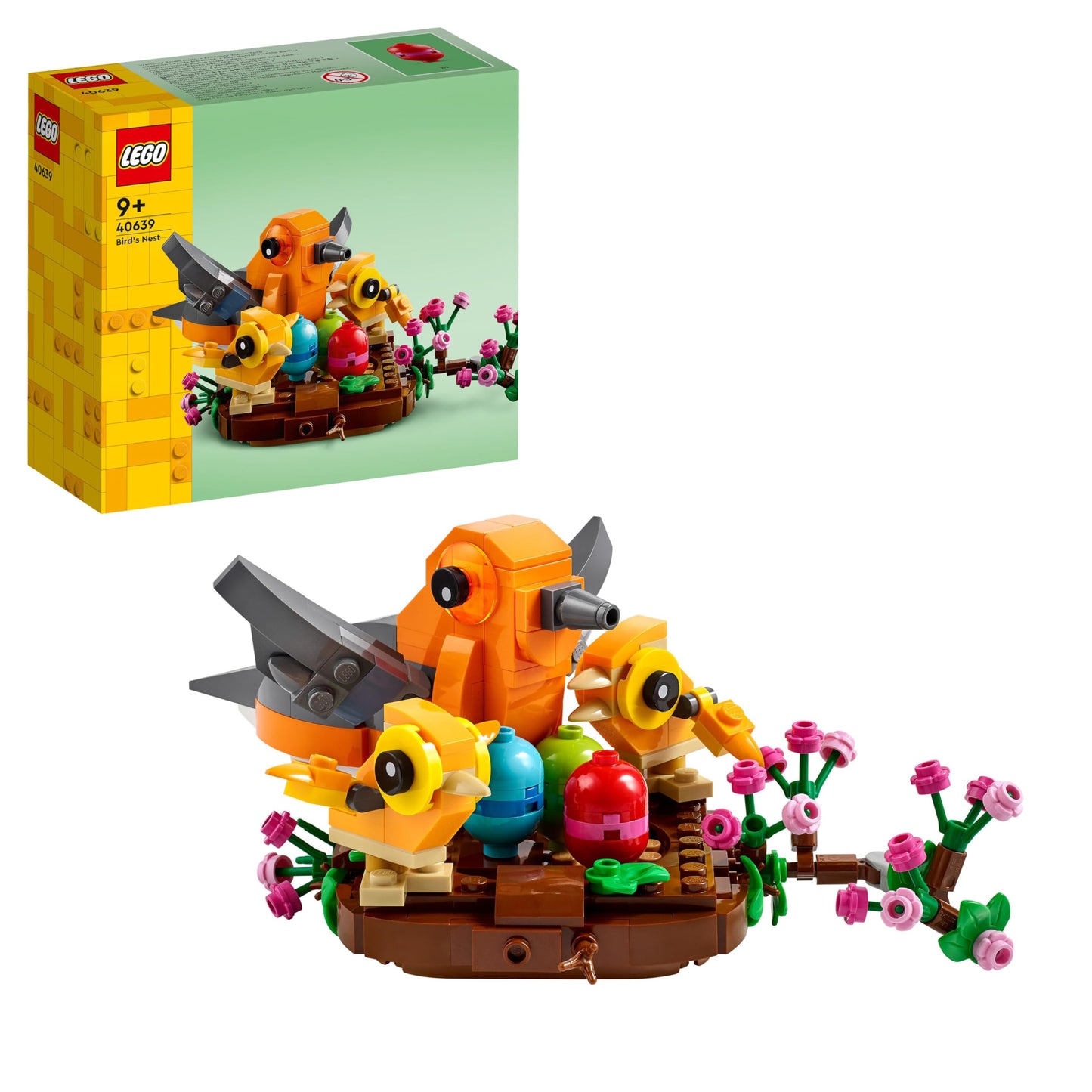 LEGO Bird's Nest Building Kit 40639 – Seasonal Table Display for Kids 9+