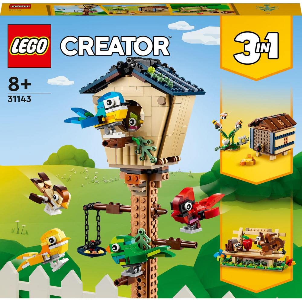 LEGO Creator 3-in-1 31143 Birdhouse | 3 Buildable Scenes