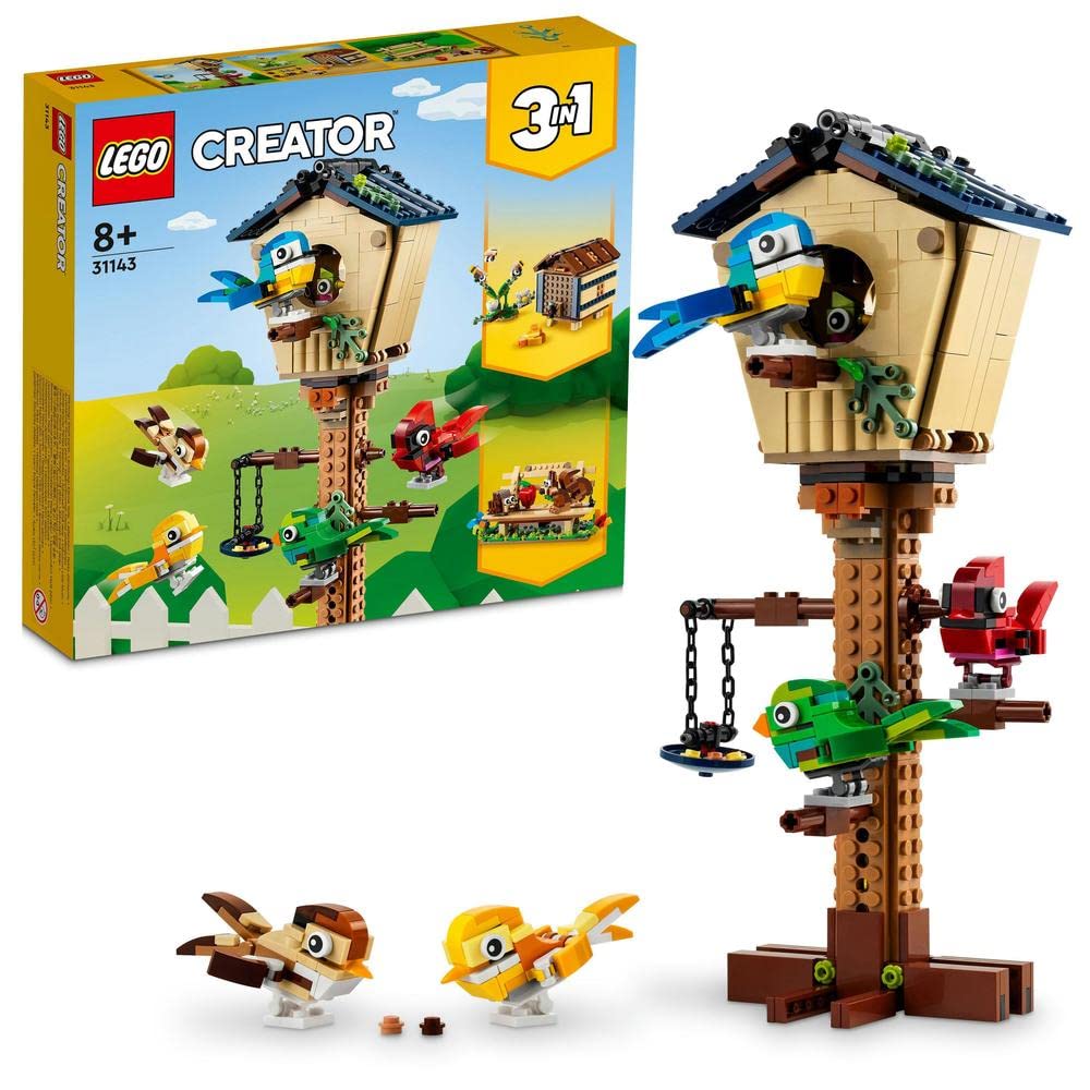 LEGO Creator 3-in-1 31143 Birdhouse | 3 Buildable Scenes