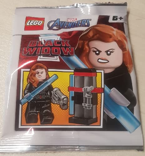 LEGO Super Heroes: Black Widow from Avengers Tower Battle with Weapons Stand