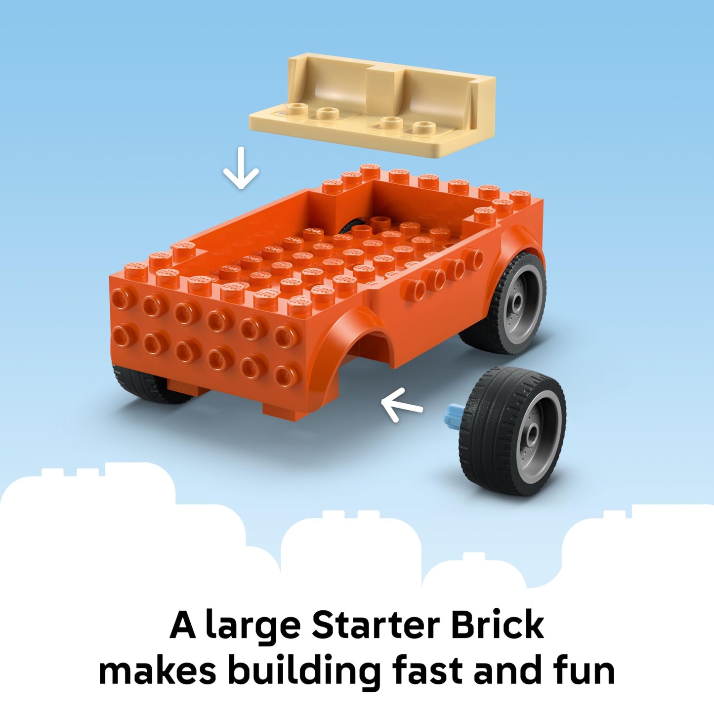 LEGO Bluey: Beach & Family Car Trip 11202 – 4+ Toddler Building Set