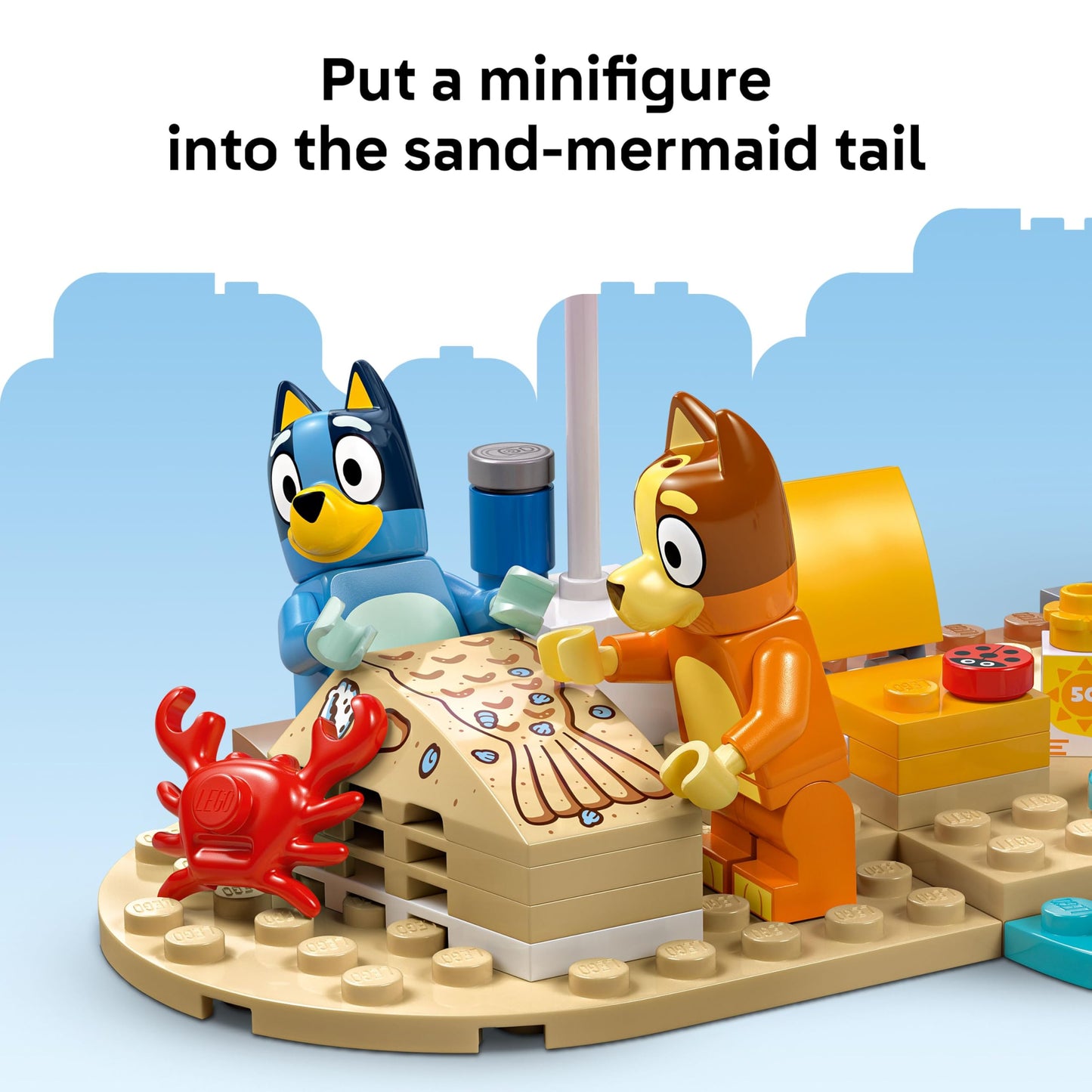 LEGO Bluey: Beach & Family Car Trip 11202 – 4+ Toddler Building Set