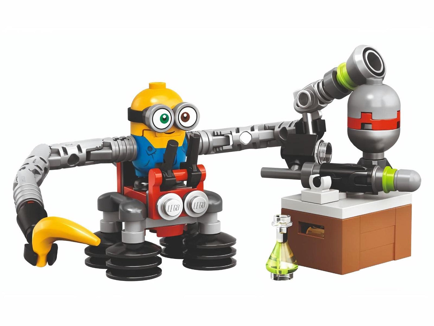 LEGO Minions Bob Minion with Robot Arms Building Kit 30387 | Creative Building Fun