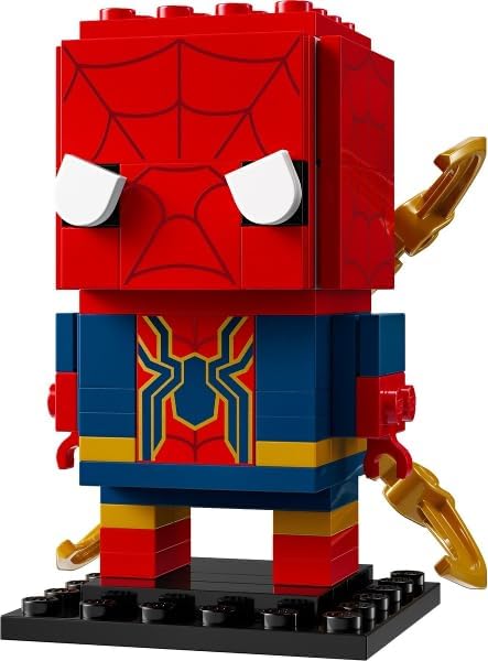 LEGO Brick Headz Iron Spider-Man 40670-91 PZ – Collectible Buildable Figure