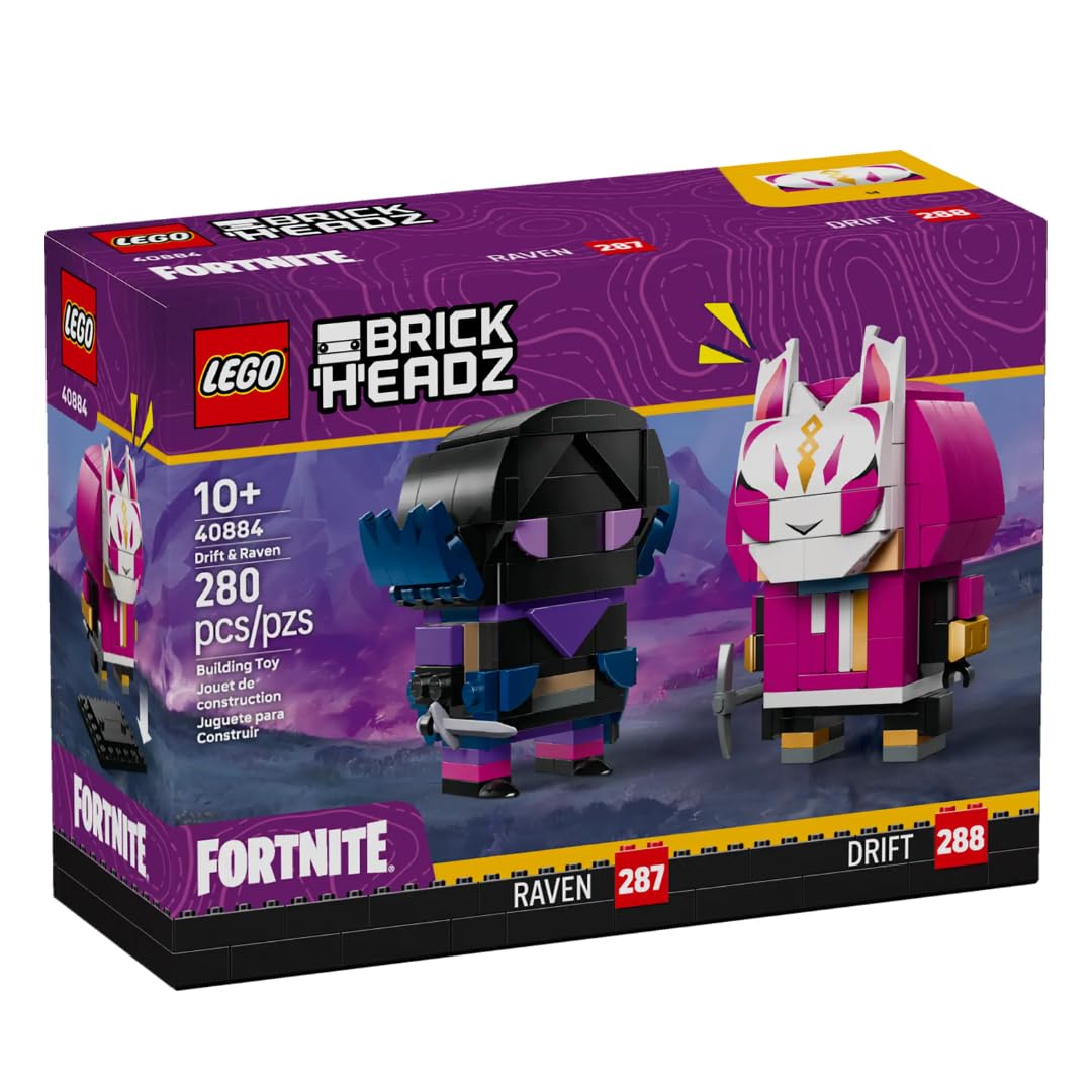 LEGO BrickHeadz Mike, Dustin, Lucas & Will Figure 40801 – 542-Piece Collectible Set