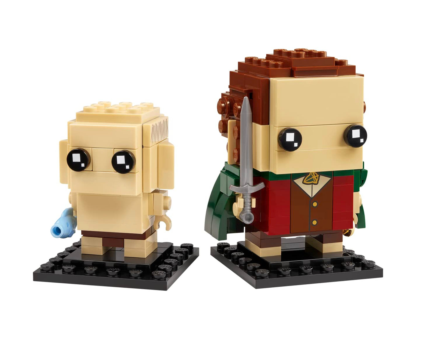 LEGO BrickHeadz Frodo & Gollum (40630) The Lord of the Rings | Collectible Building Kit