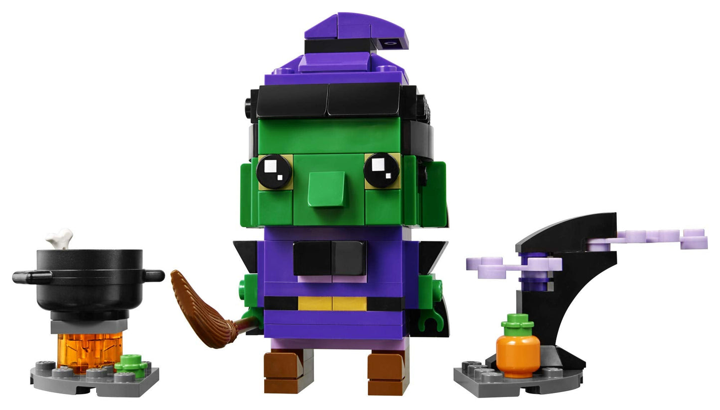 LEGO BrickHeadz Halloween Witch 40272 Building Kit – 151 Pieces