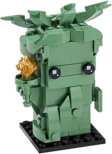 LEGO 40367 BrickHeadz Lady Liberty – Statue of Liberty Collectible (153 Pieces)