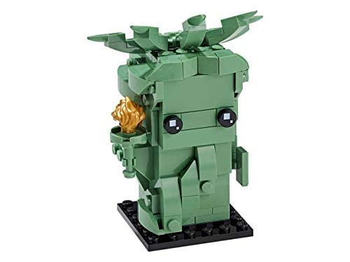 LEGO 40367 BrickHeadz Lady Liberty – Statue of Liberty Collectible (153 Pieces)