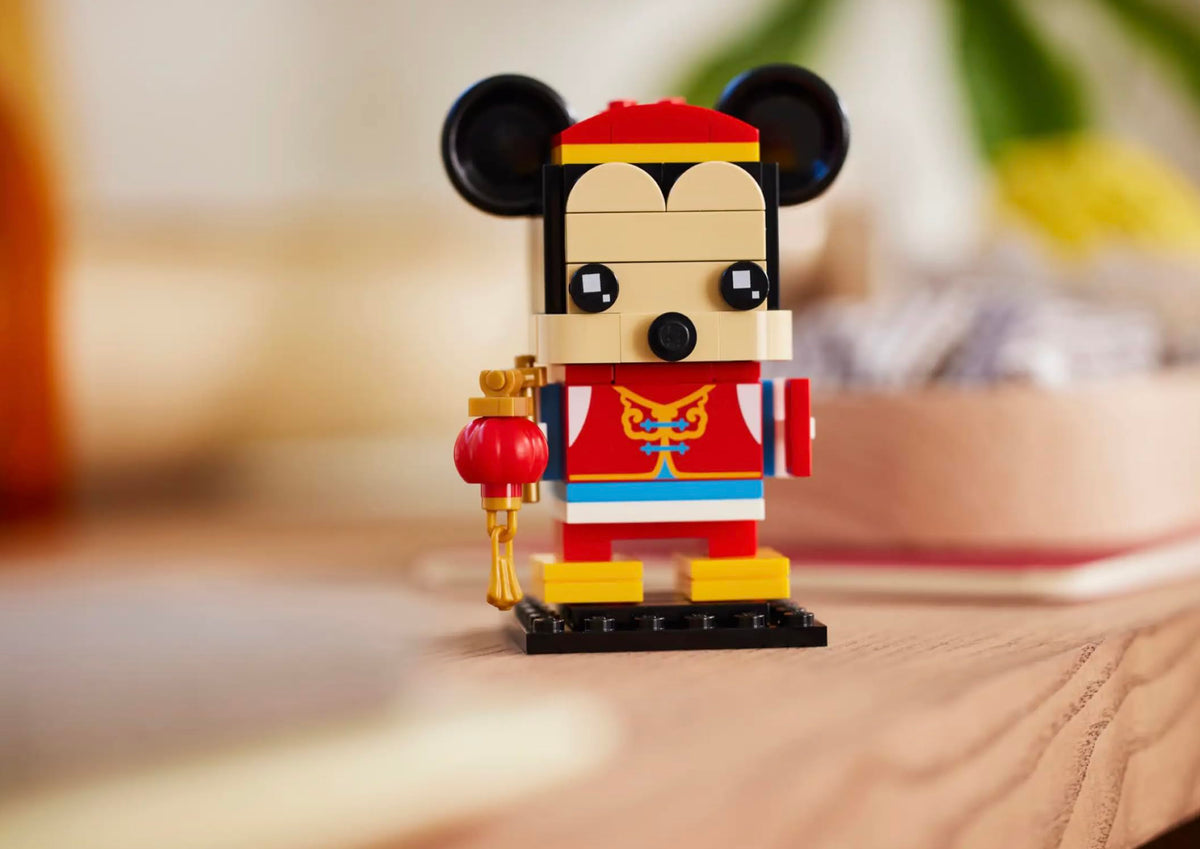 LEGO BrickHeadz Mickey Mouse Spring Party 40673 | Lunar New Year Buildable Toy