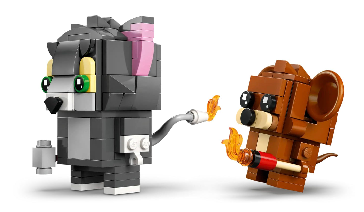 LEGO BrickHeadz Tom & Jerry Figures (40793) – 212-Piece Collectible Build