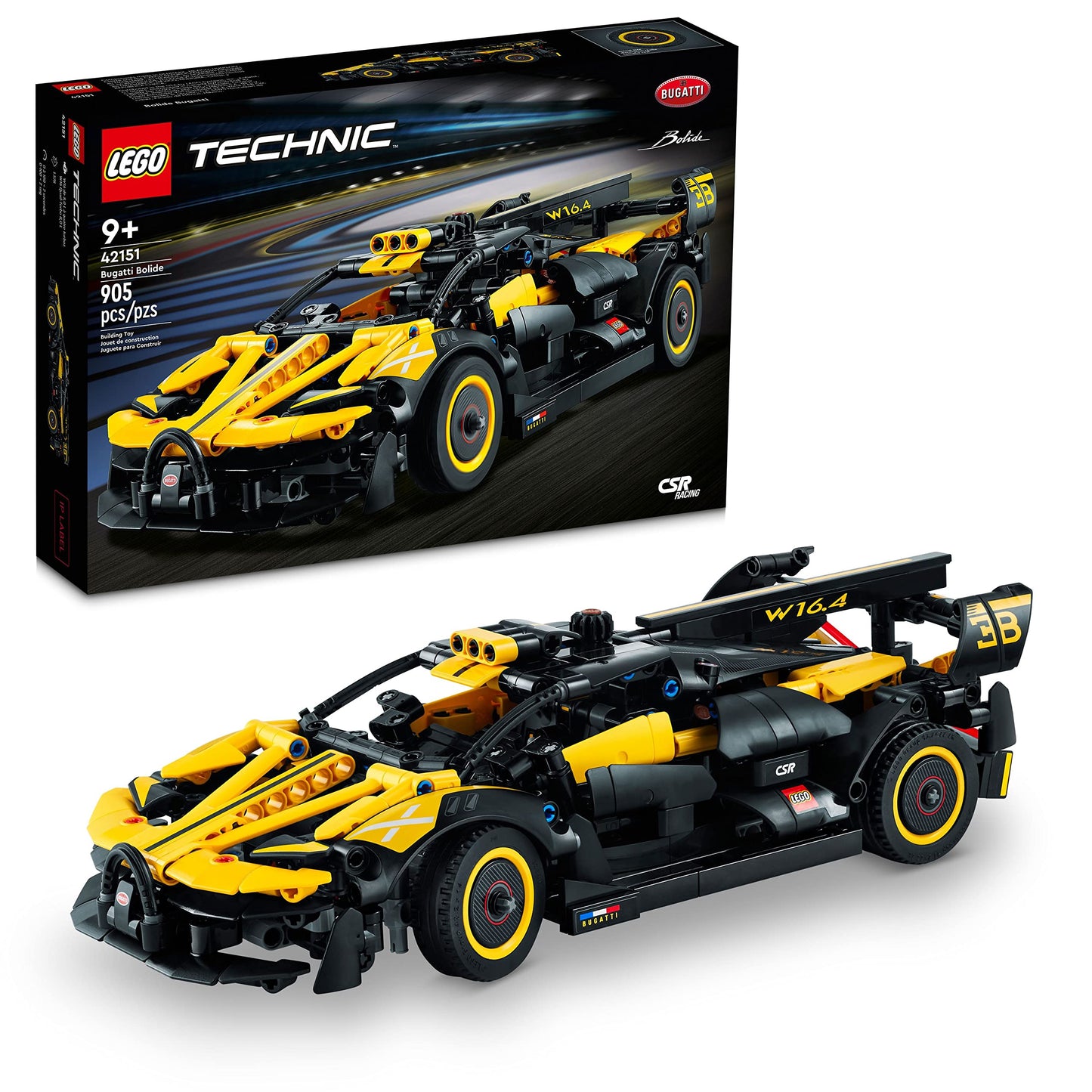 LEGO Technic Bugatti Bolide 42151 – Build, Explore, and Display a Realistic Racing Car