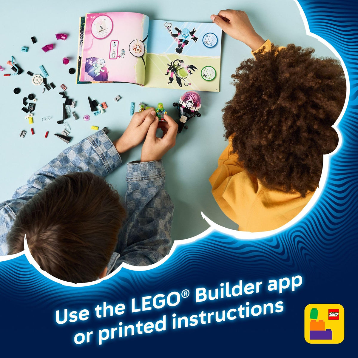 LEGO DREAMZzz Mateo vs. Cyber Brain Mech (71495) – 2-in-1 Build, 368 Pieces, Ages 8+
