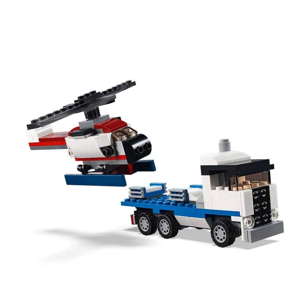 LEGO Creator 3in1 Shuttle Transporter 31091 – 341 Pieces | 3-in-1 Building Kit