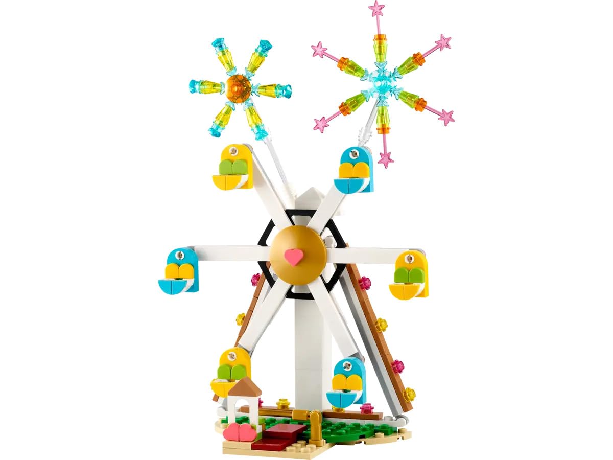 LEGO Creator Celebration Ferris Wheel with Fireworks 40758 – 230-Piece Building Set
