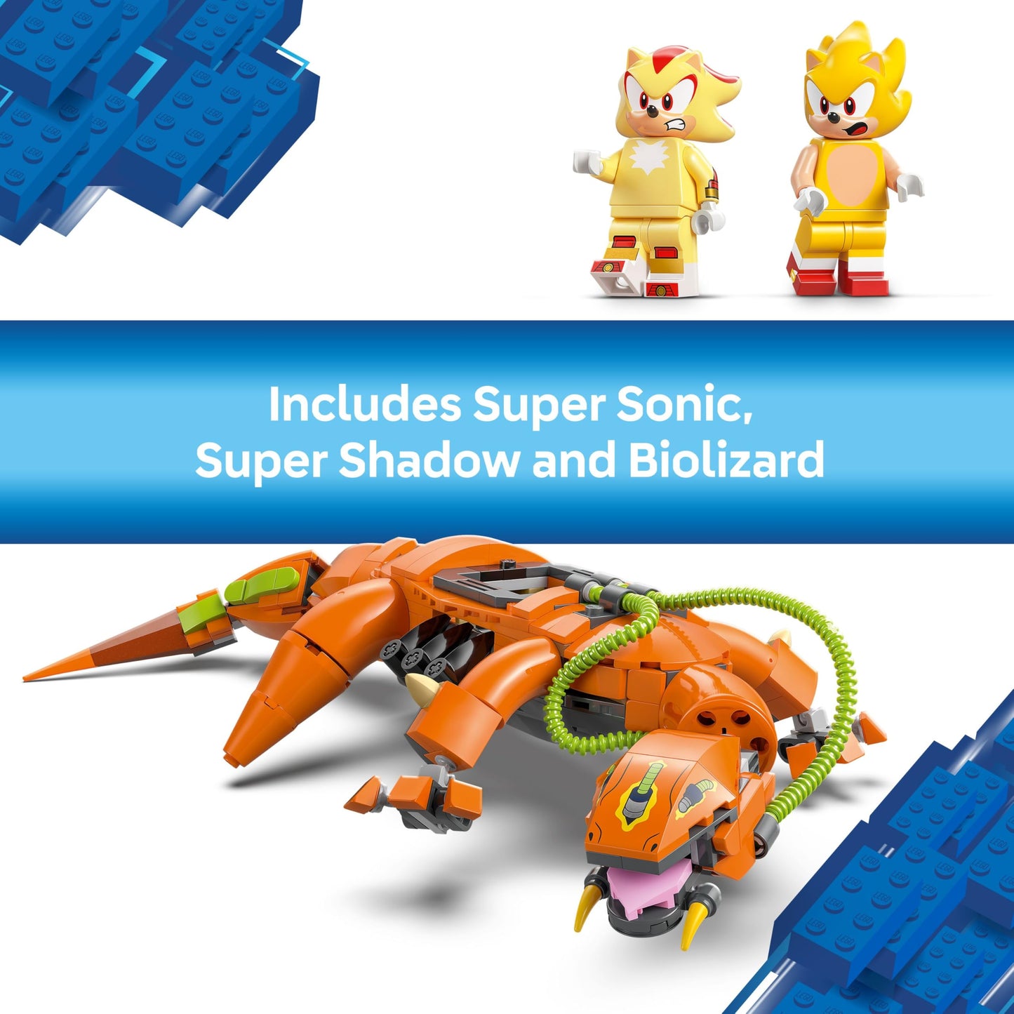 LEGO Sonic The Hedgehog: Super Shadow vs Biolizard (77003) – Collectible Playset