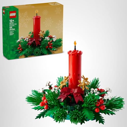 LEGO Christmas Table Decoration 40743 — Brick-Built Holiday Centerpiece