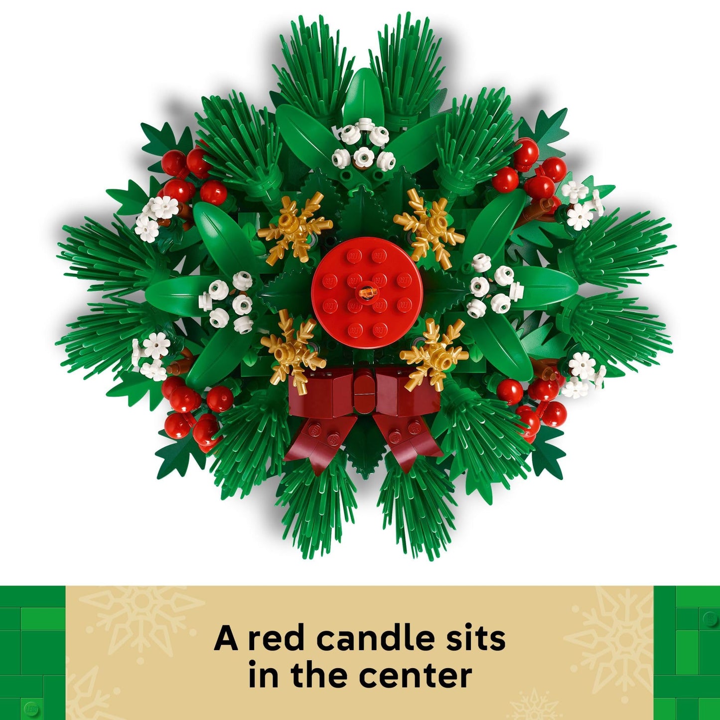 LEGO Christmas Table Decoration 40743 — Brick-Built Holiday Centerpiece