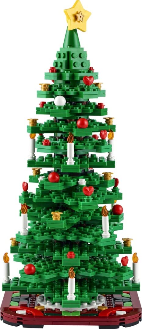 LEGO Christmas Tree 40573 – 2-in-1 Festive Building Toy for Kids 12+, Tabletop Decor & Gift Idea