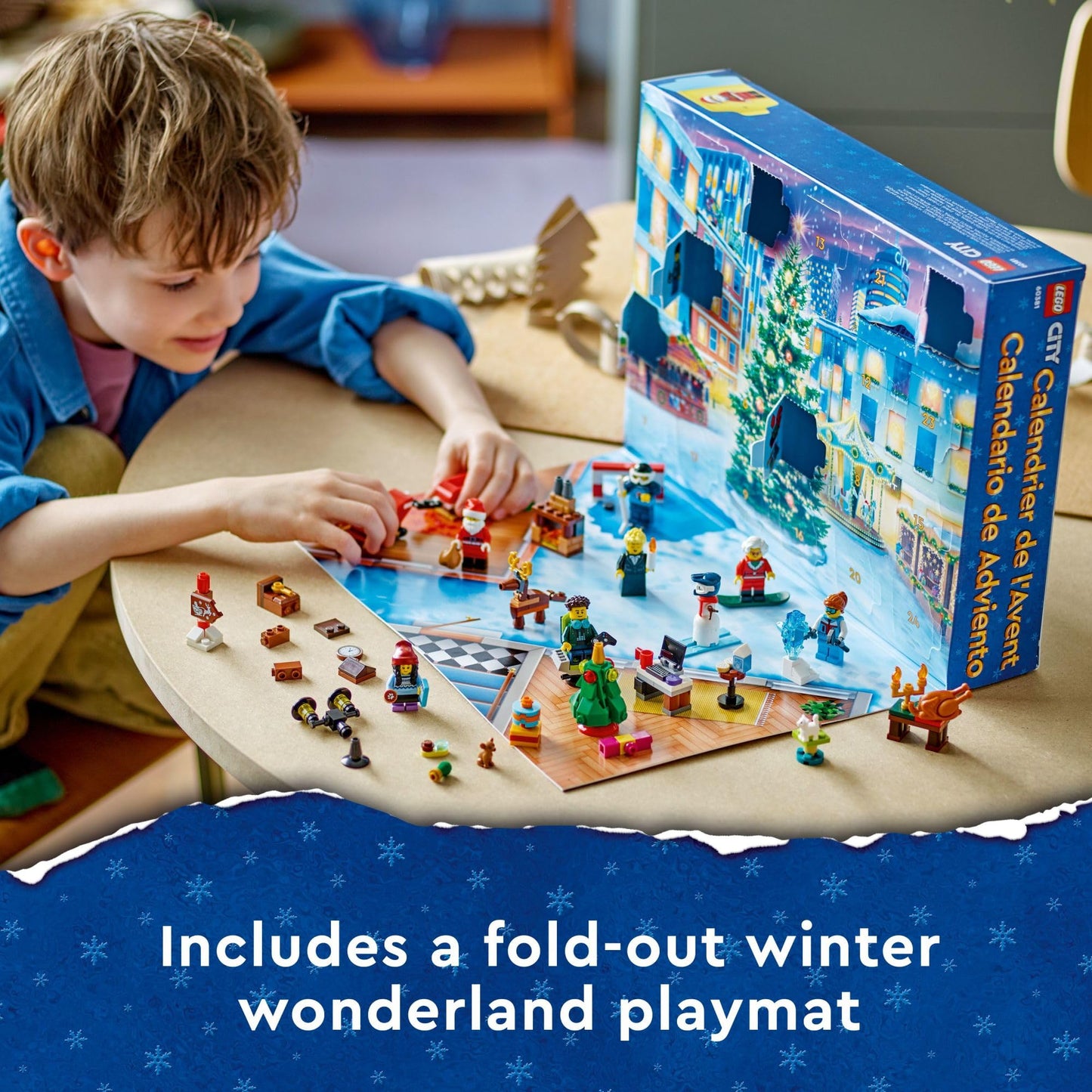 LEGO City Advent Calendar 60381: Christmas Countdown with Daily Surprises