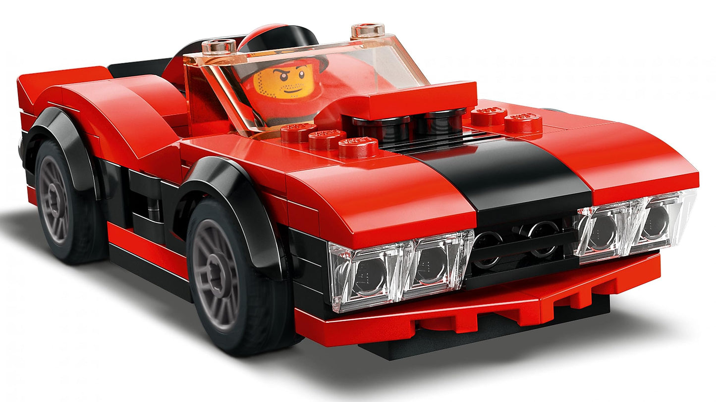 LEGO City 60395 2KDRIVE Triple Vehicle Race Pack – 3 Buildable Racers