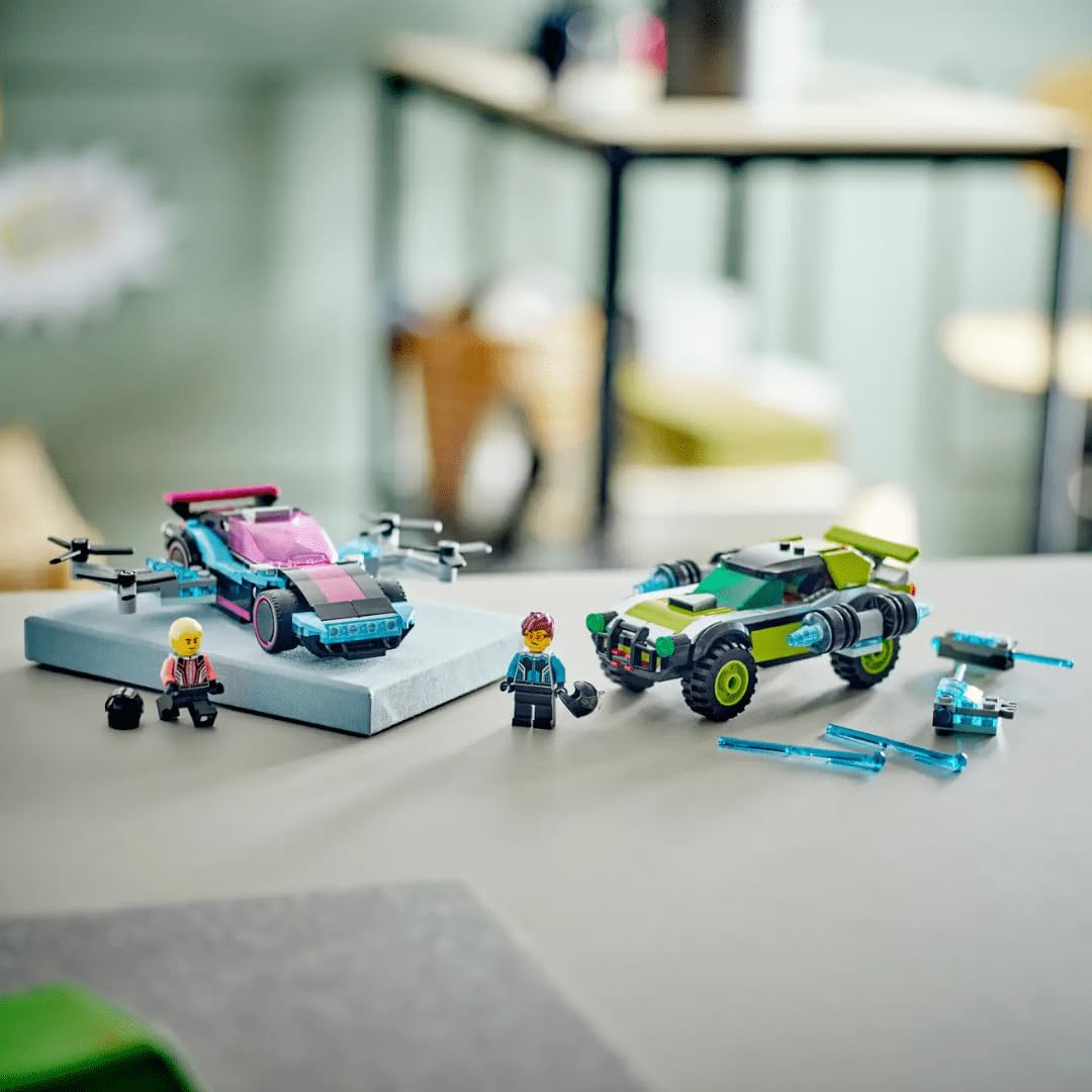 LEGO City 60396 Modified Race Cars – New Upgradable Racers with Minifigs