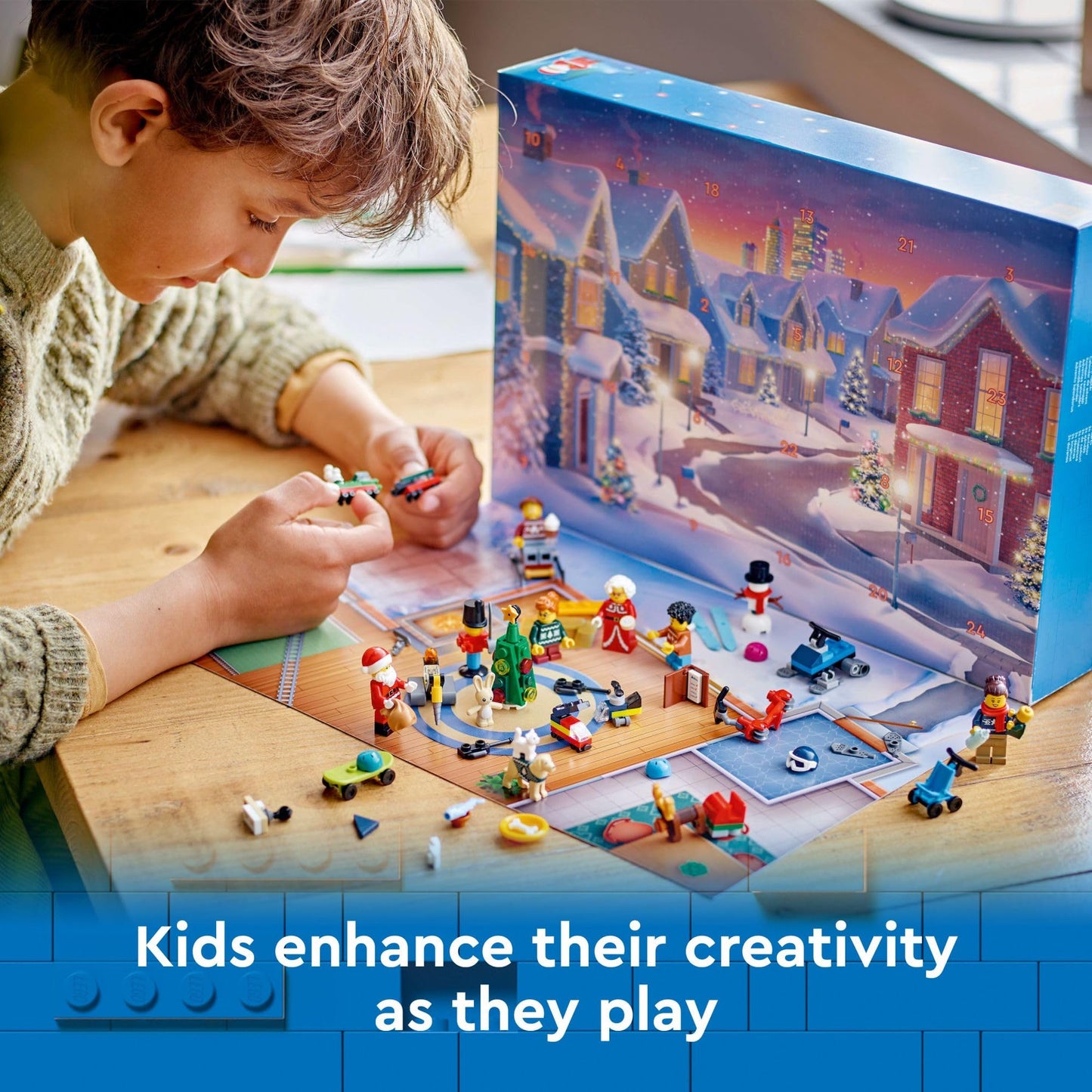 LEGO City Advent Calendar 2024 (60436) – 24 Surprises for Kids Aged 5+