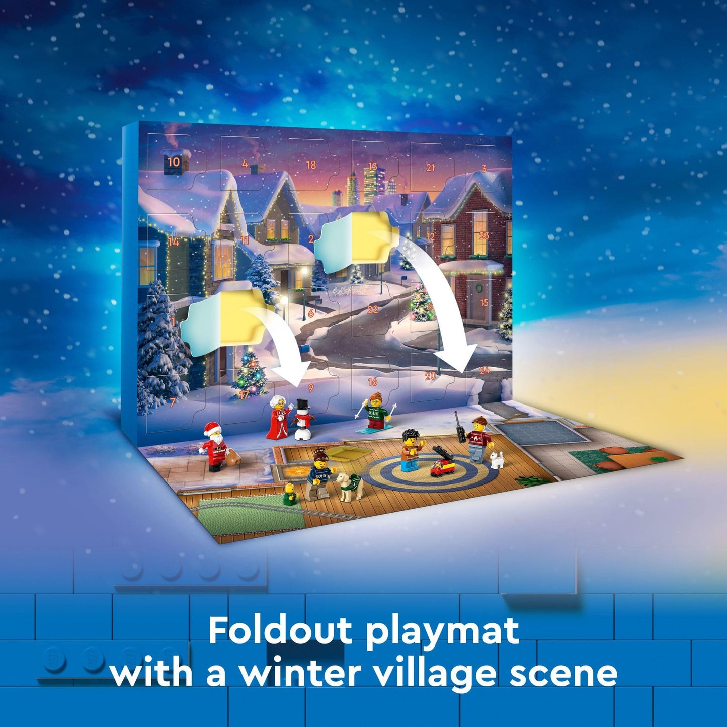 LEGO City Advent Calendar 2024 (60436) – 24 Surprises for Kids Aged 5+