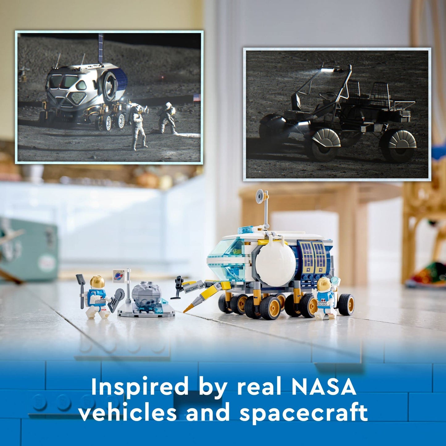 LEGO City Lunar Roving Vehicle 60348 – NASA-Inspired Space Set for Ages 6+
