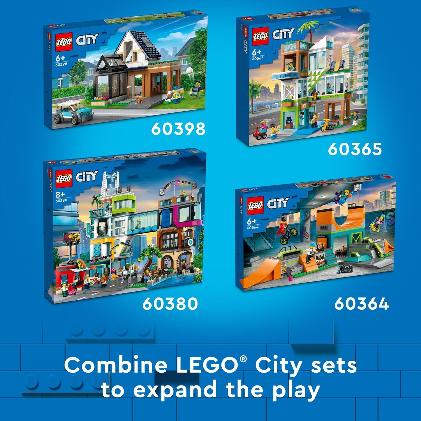 LEGO City Car Wash 60362 Building Toy Set – 243 Pieces, 2 Minifigs, Spinnable Brushes