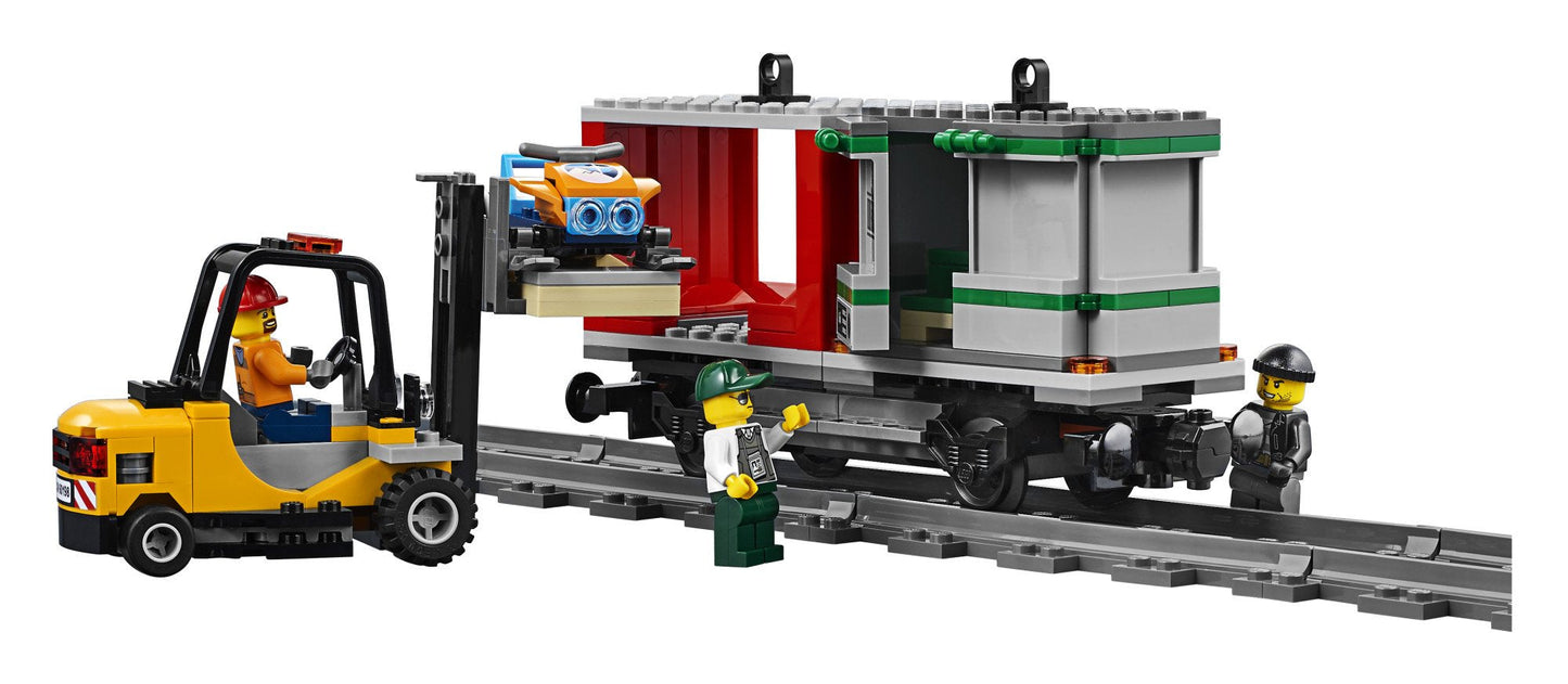 LEGO City Cargo Train 60198 – Exclusive Remote Control Train (1226 Pieces)