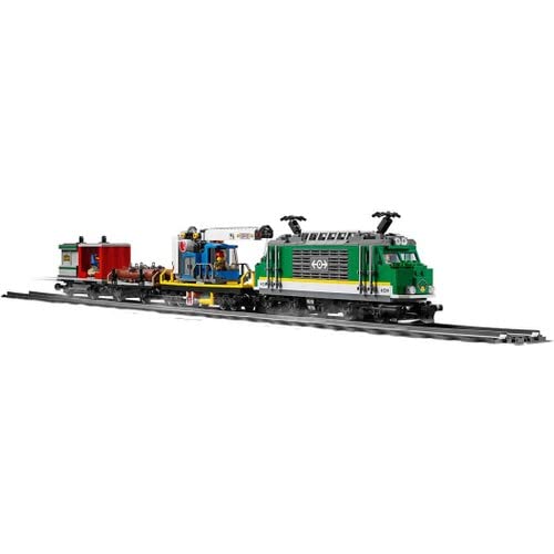 LEGO City Cargo Train | Motorized Engine, Remote Control & Cargo Wagons