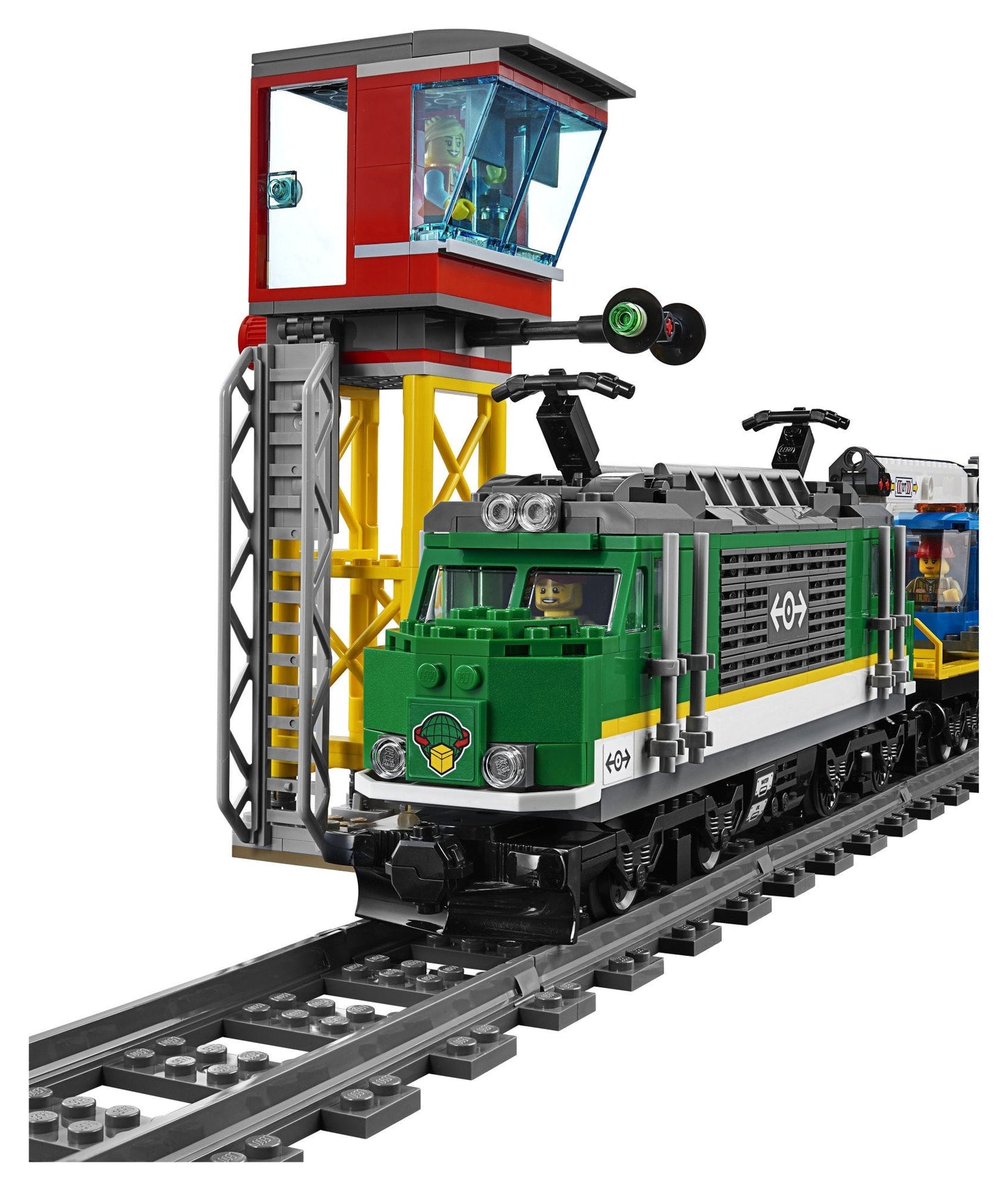 LEGO City Cargo Train 60198 – Exclusive Remote Control Train (1226 Pieces)