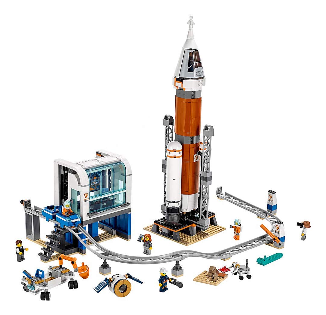 LEGO City Space Deep Space Rocket & Launch Control 60228 – 837 Pieces