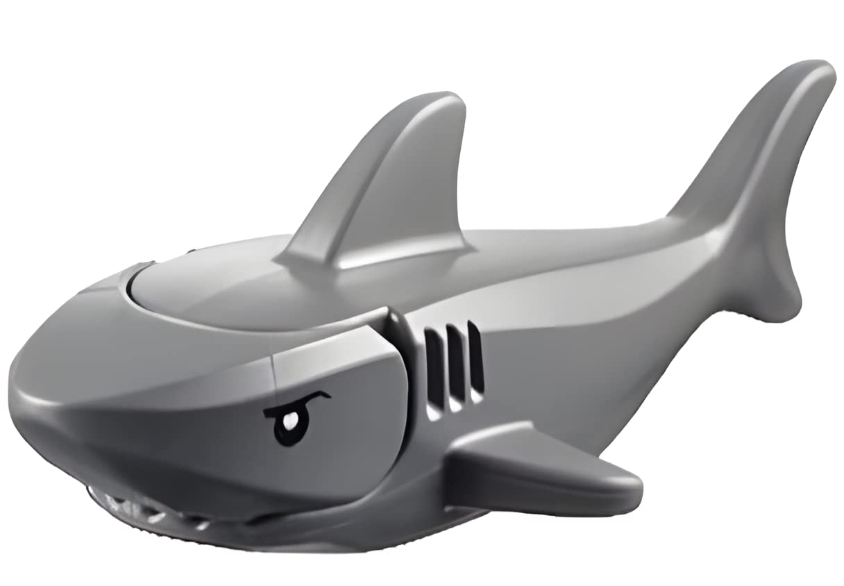 LEGO City: Great White Shark with Gills - Authentic LEGO Figure