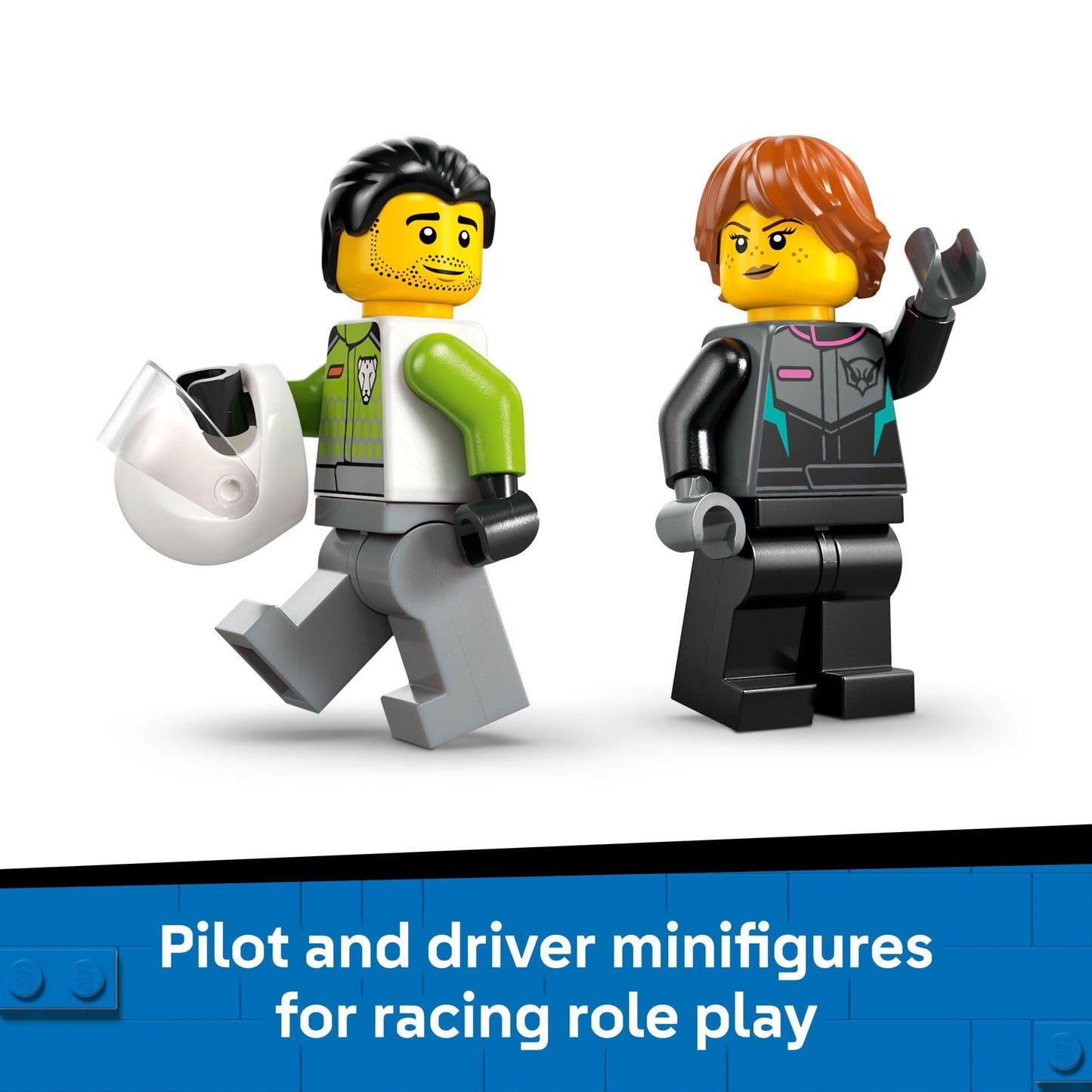 LEGO City Jet vs Car 60489 – Race-Ready Building Set for Kids 6+