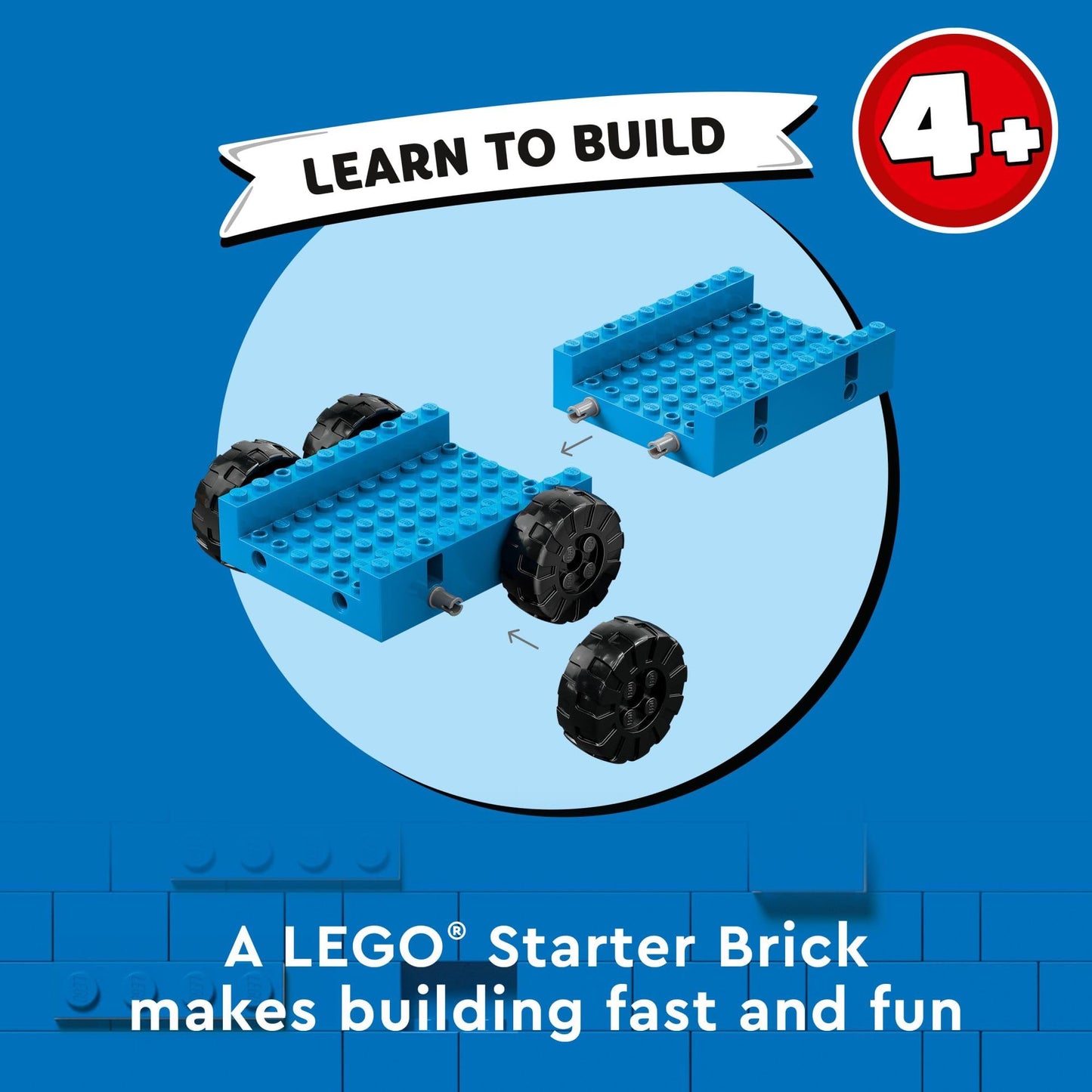 LEGO City Construction Trucks and Wrecking Ball Crane 60391 – 4+ Building Toy Set with 3 Vehicles, Abandoned House & Minifigures