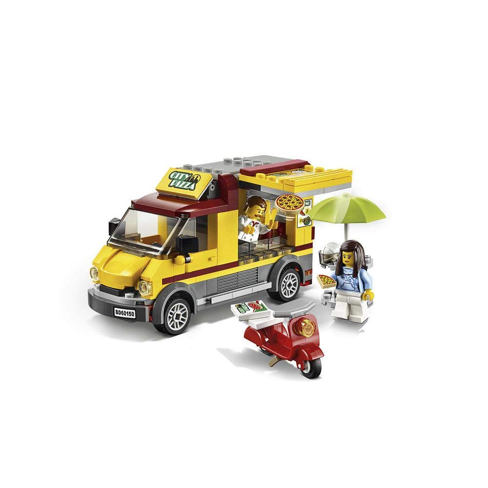 LEGO City Great Vehicles Pizza Van 60150 – 249-Piece Construction Toy