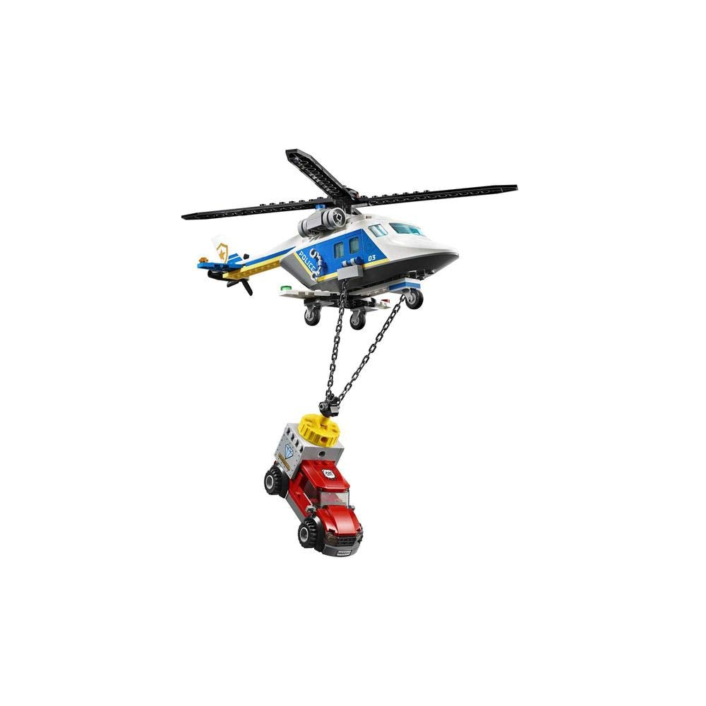 LEGO City Police Helicopter Chase 60243 | Magnet Helicopter, Getaway Vehicle Playset