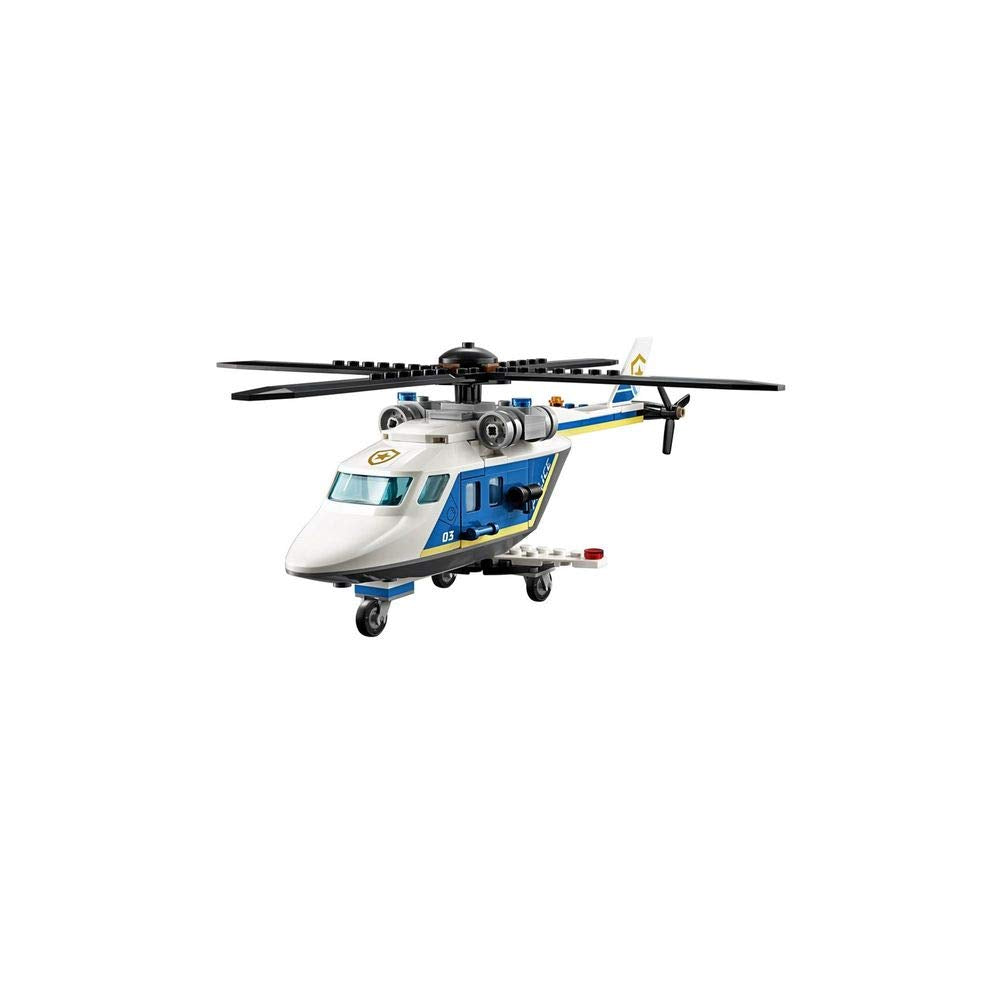 LEGO City Police Helicopter Chase 60243 | Magnet Helicopter, Getaway Vehicle Playset