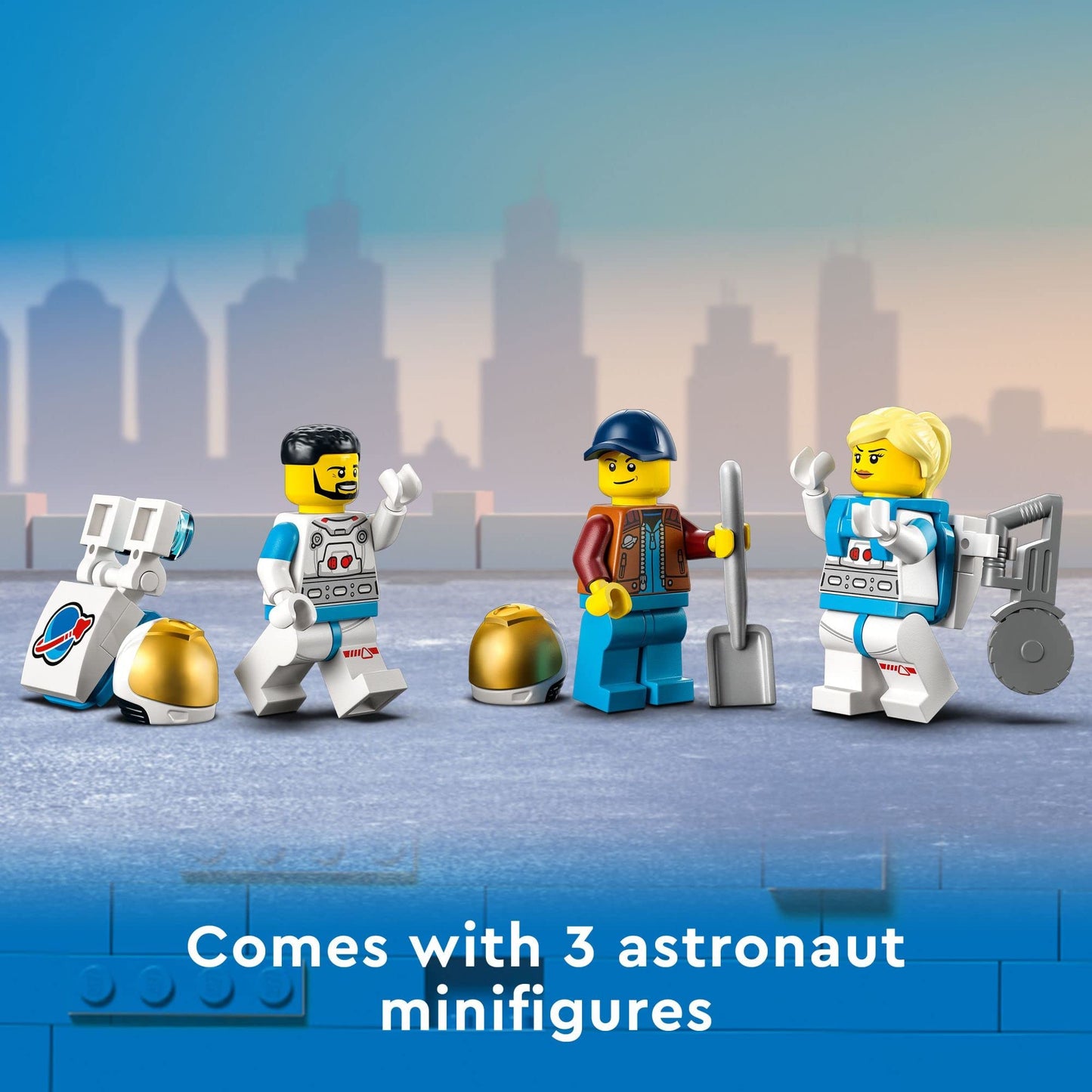 LEGO City Lunar Roving Vehicle 60348 – NASA-Inspired Space Set for Ages 6+