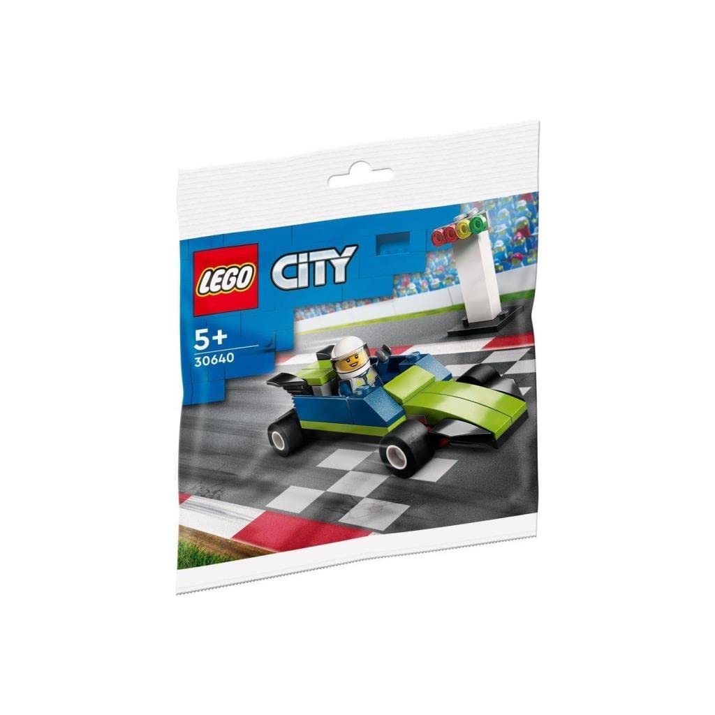 LEGO City Race Car 30640 Polybag with Driver – Quick Build Playset for Ages 6+