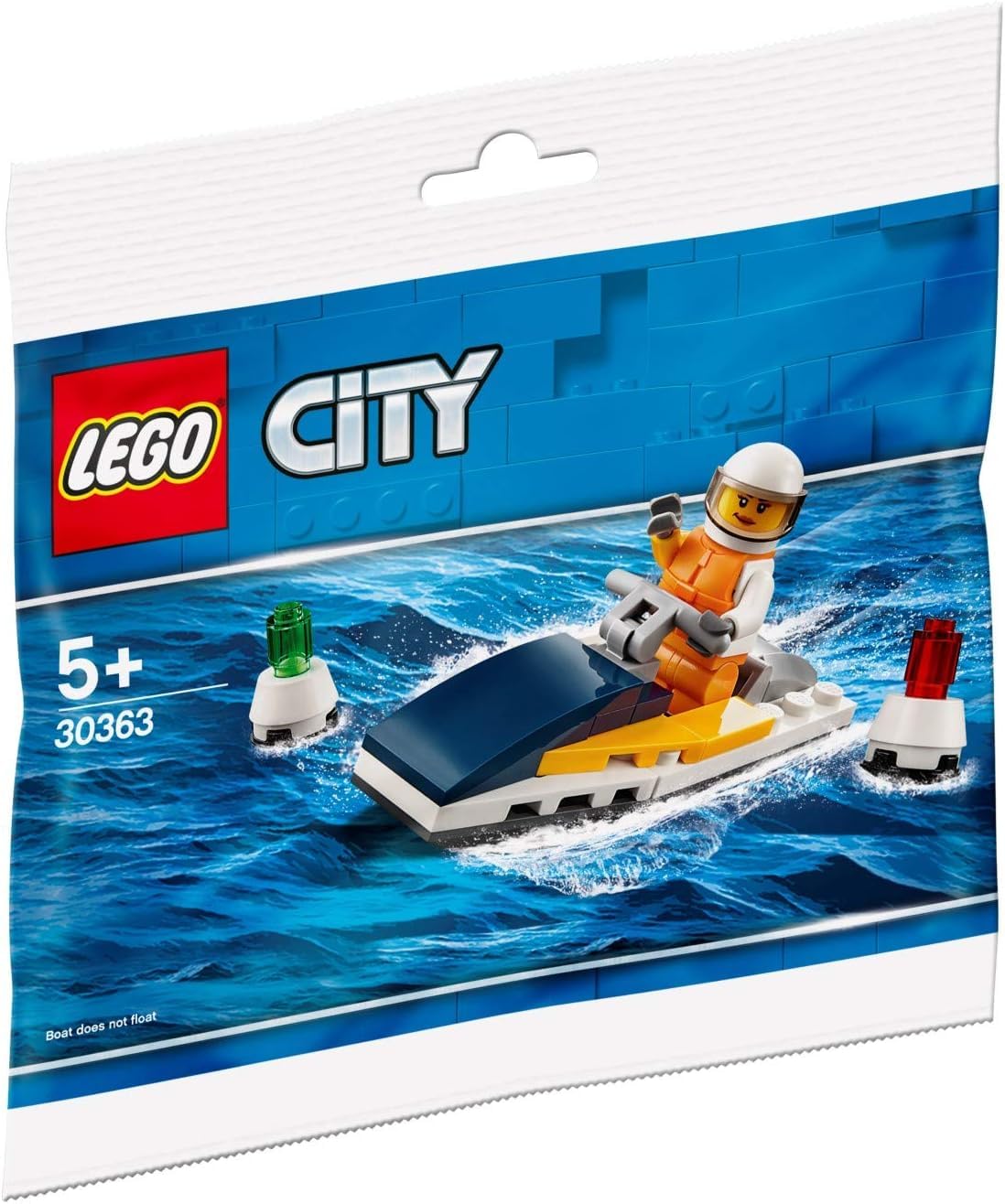LEGO City Racing Boat Polybag Set 30363 | Quick Build & City Water Fun